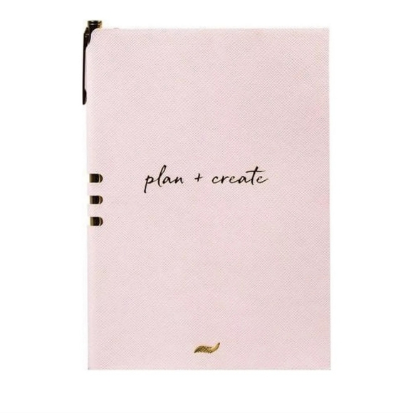 Elevation by Tina Wells "plan + create" Vegan Leather Premium Journal with Pen - Picture 2 of 5